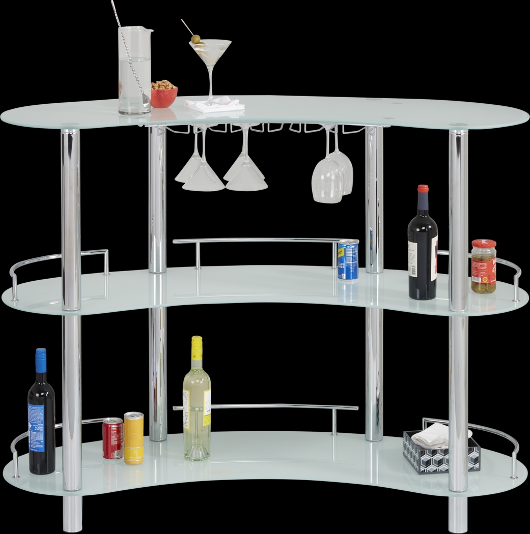 Searcy Platinum 3 Pc Bar Set with Red Stools - Thumbnail - Image 4