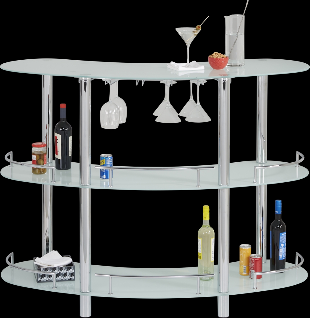 Searcy Platinum 3 Pc Bar Set with Red Stools - Thumbnail - Image 2