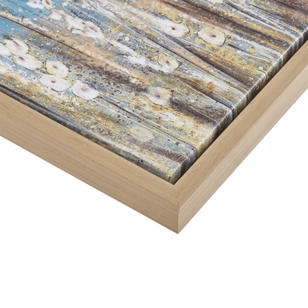 Seaside Glimpse Blue Artwork, Set of 4 - Thumbnail - Image 10