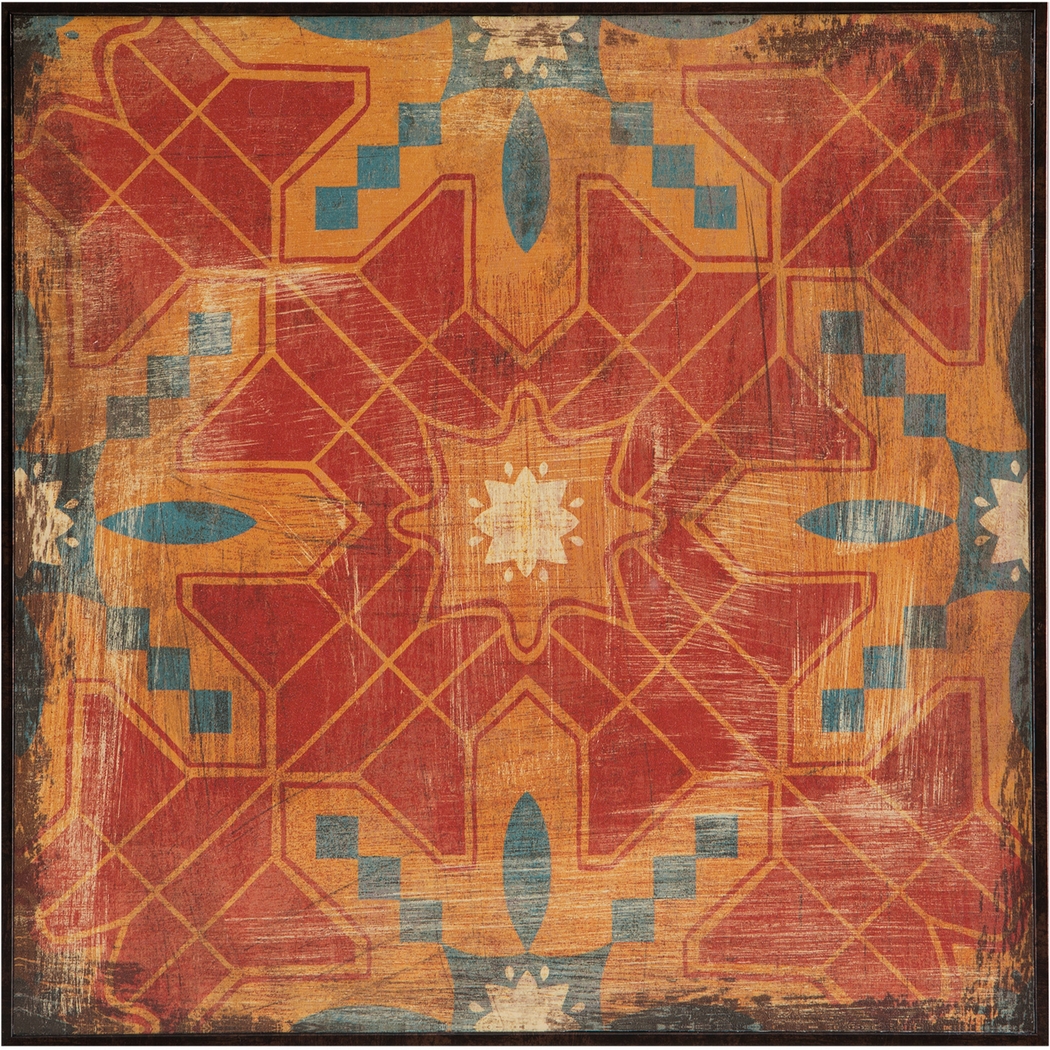 Seatac Red Gel Coated Deco Box 4 Piece Artwork Set - Thumbnail - Image 4