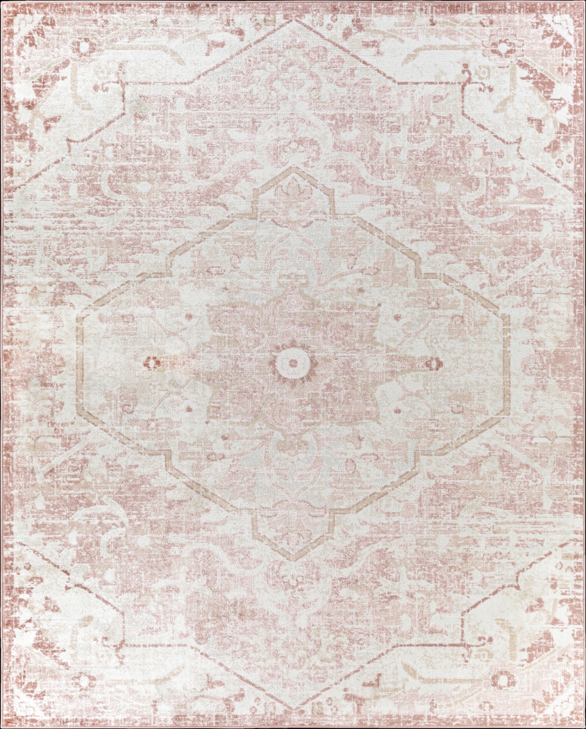 Sebrell Pink 7'9 x 9'6 Rug - Thumbnail - Image 1