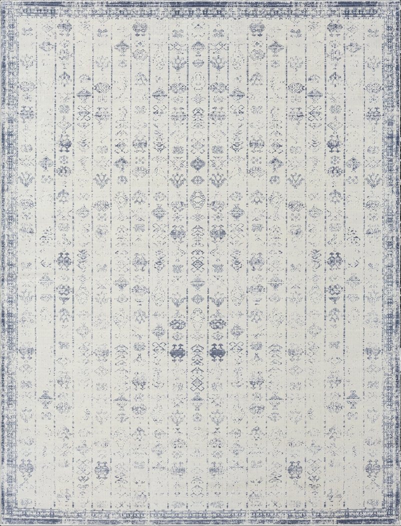 Secka Blue 7'10 x 9'10 Rug - Thumbnail - Image 1
