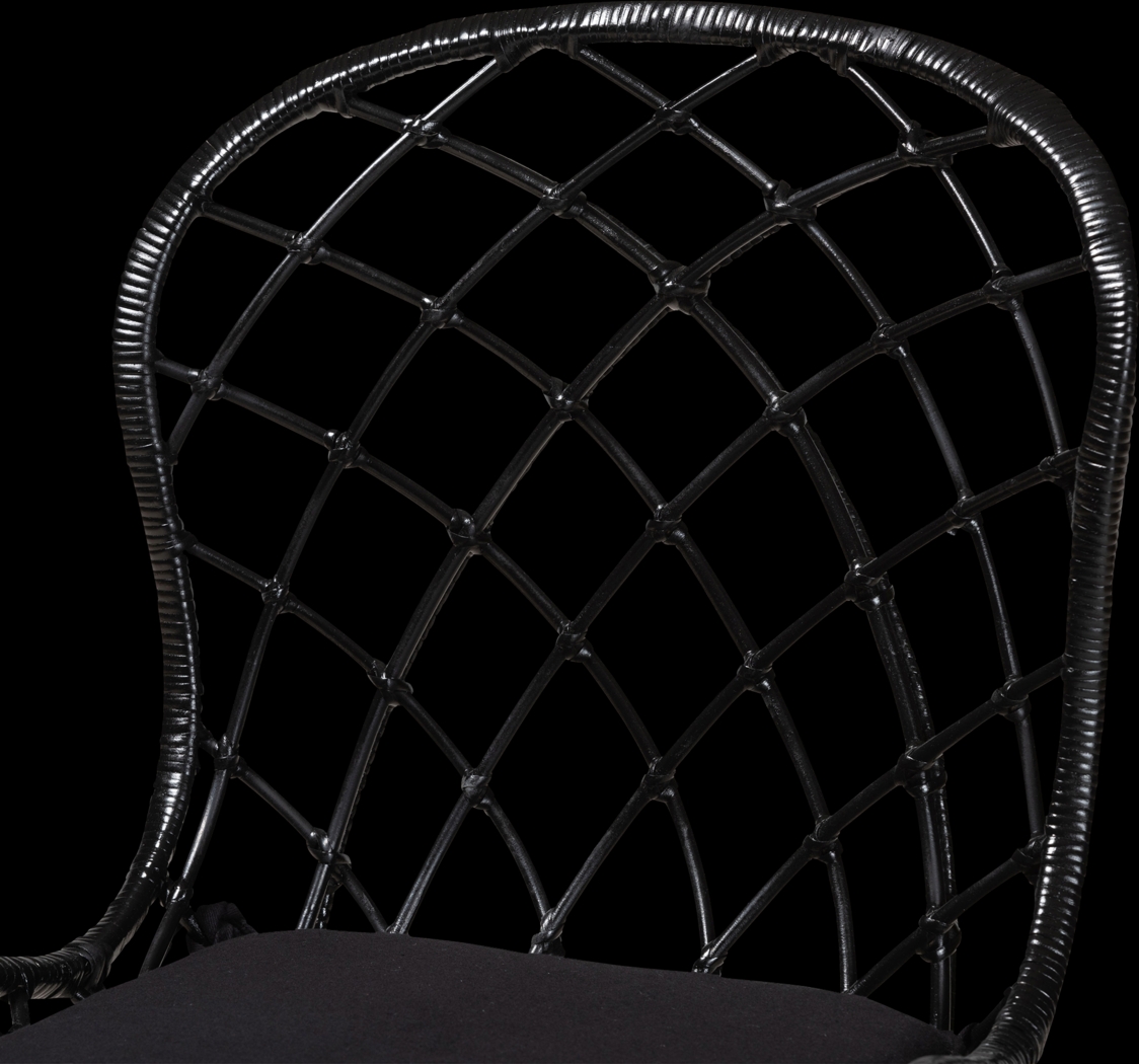 Seconset Black Dining Chair, Set of 2 - Thumbnail - Image 5