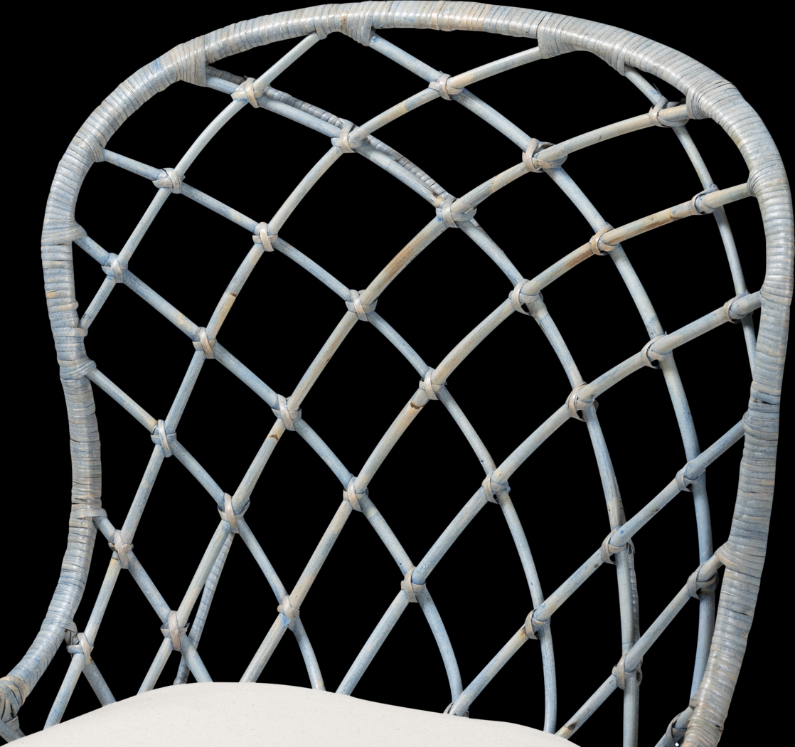 Seconset Light Blue Side Chair, Set of 2 - Thumbnail - Image 6