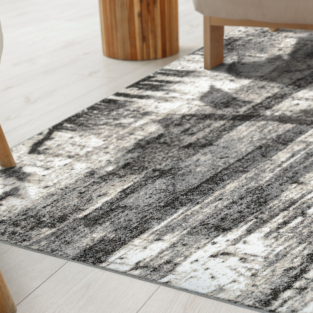 Secos Black 7'8 x 10'x10 Rug - Thumbnail - Image 4
