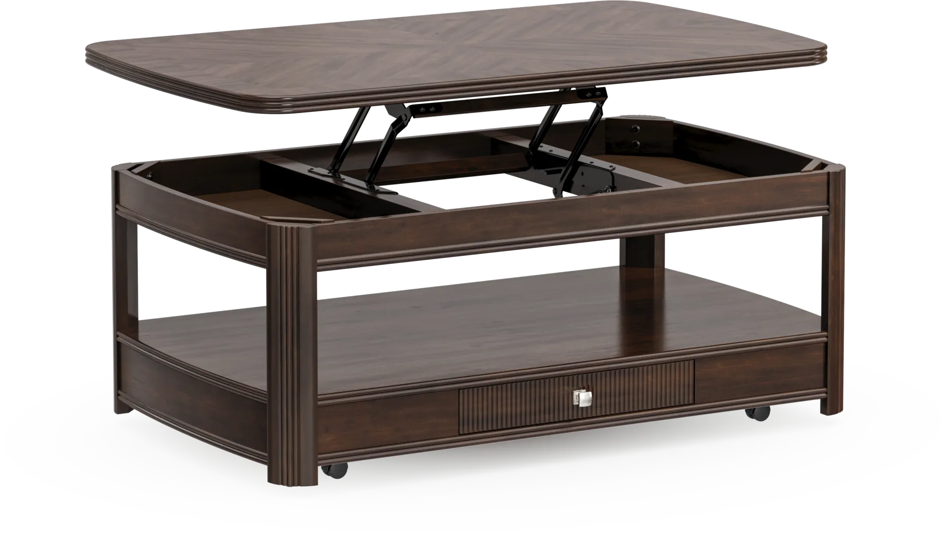 Sedalia Merlot 3 Pc Table Set - Thumbnail - Image 4