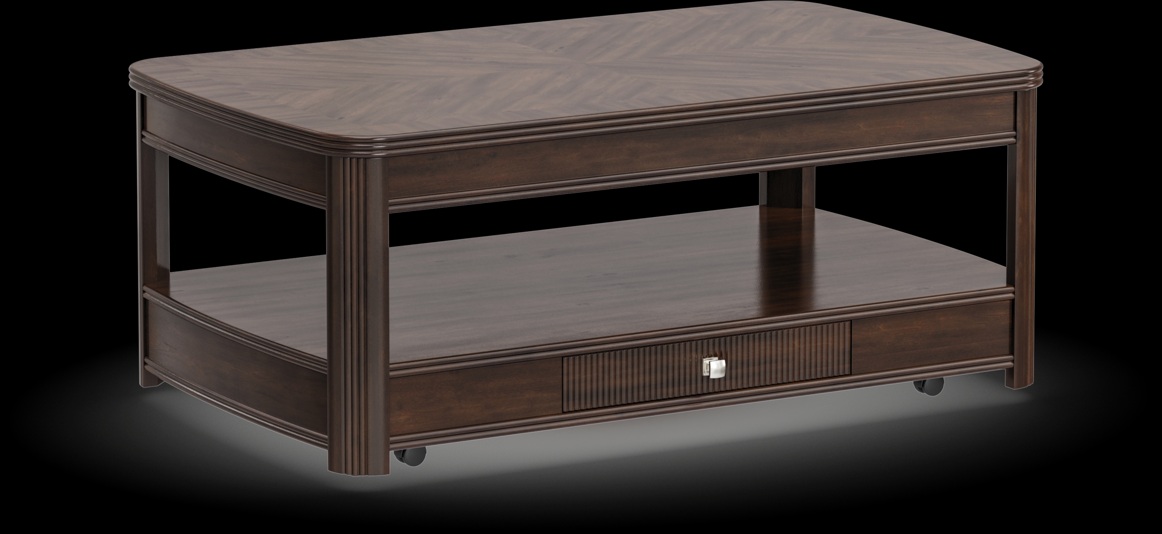 Orsini Beige Leather 8 Pc Dual Power Reclining Living Room - Thumbnail - Image 13