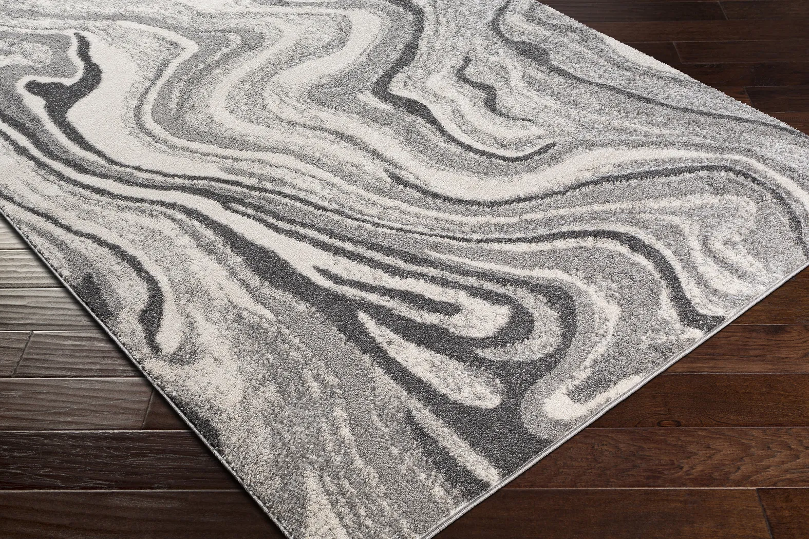 Sedelia Gray 5'3 x 7'3 Rug - Thumbnail - Image 2