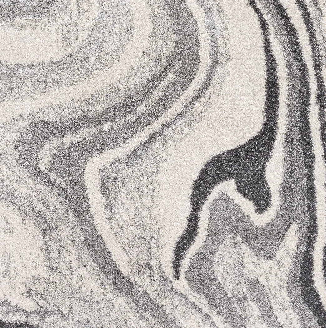 Sedelia Gray 5'3 x 7'3 Rug - Thumbnail - Image 3