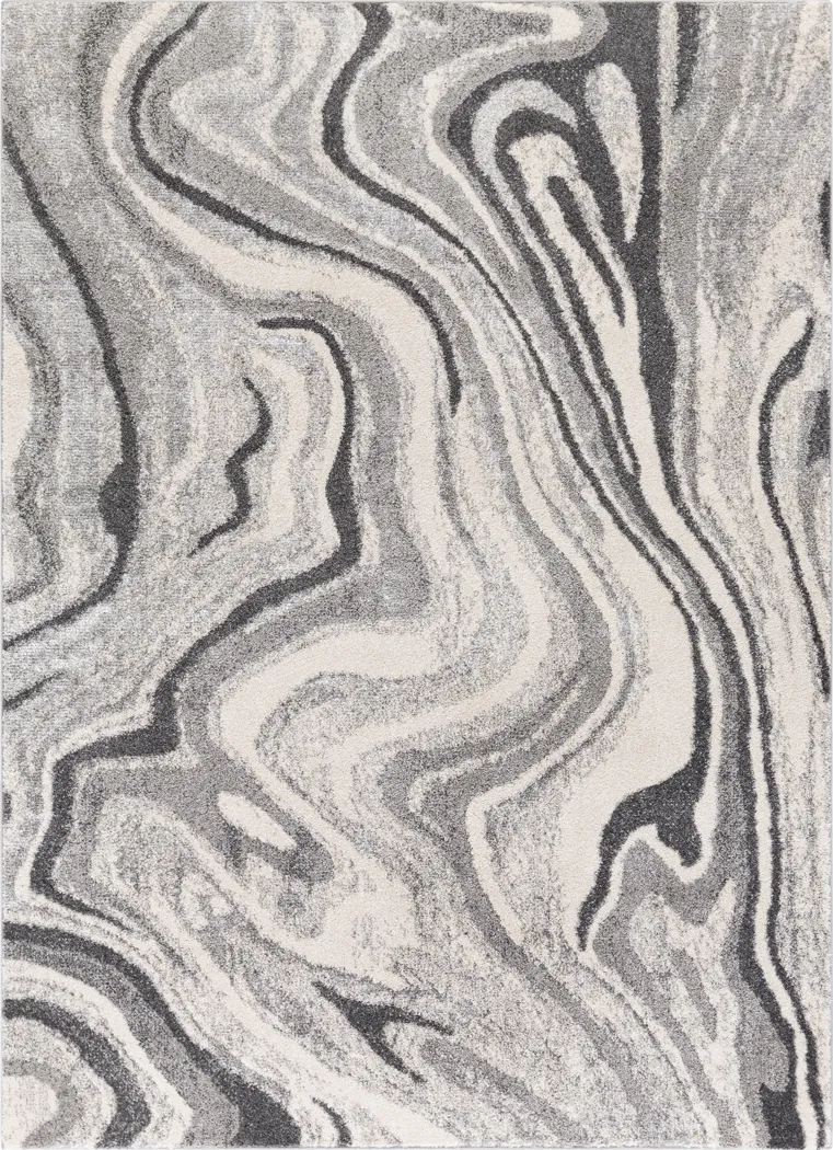 Sedelia Gray 5'3 x 7'3 Rug - Thumbnail - Image 1