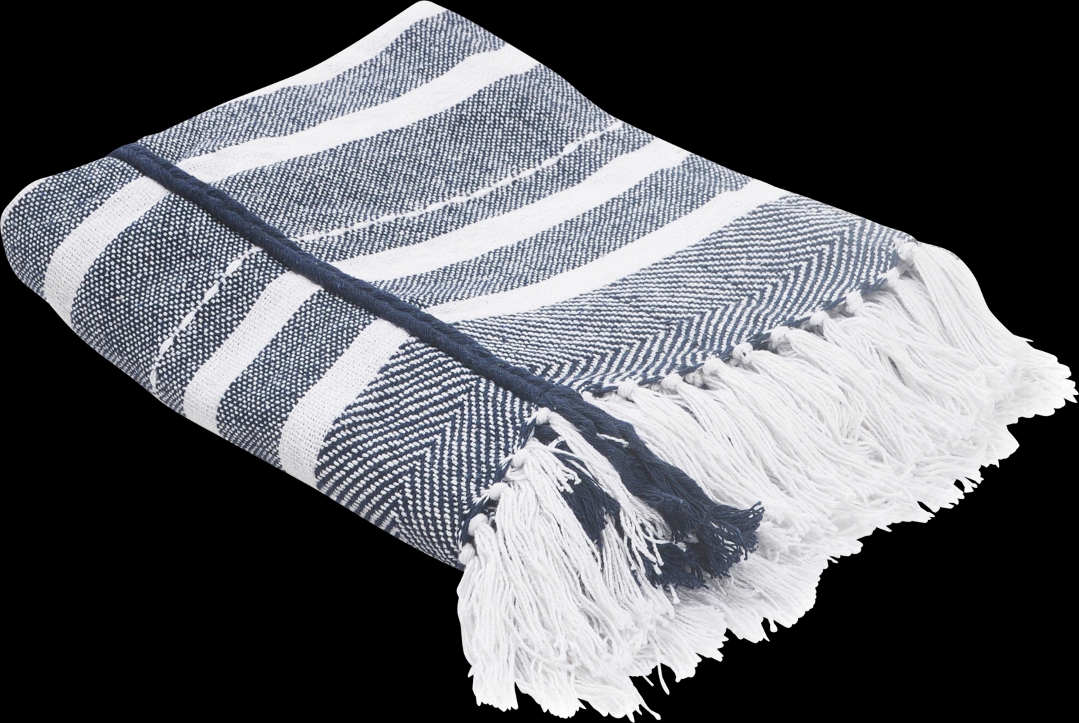 Sedgeswell Blue Throw Blanket - Thumbnail - Image 3