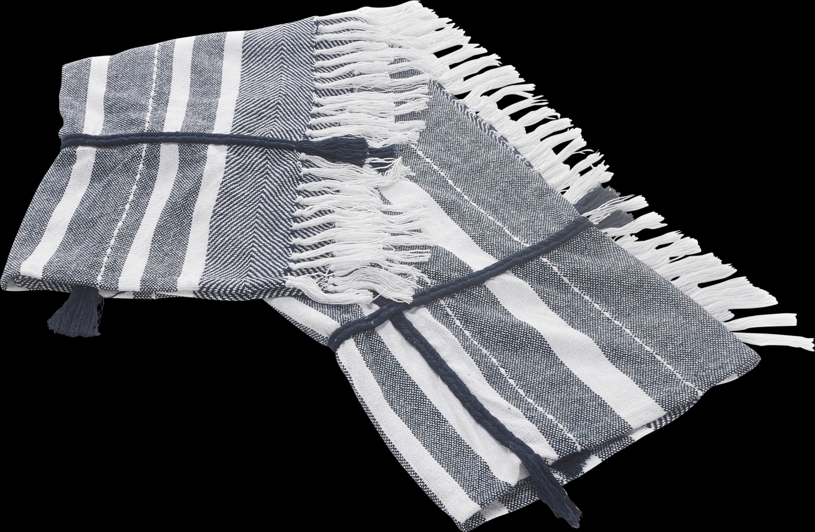 Sedgeswell Blue Throw Blanket - Thumbnail - Image 4