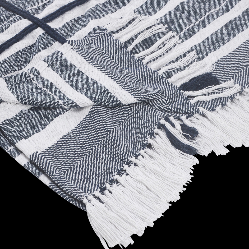 Sedgeswell Blue Throw Blanket - Thumbnail - Image 5