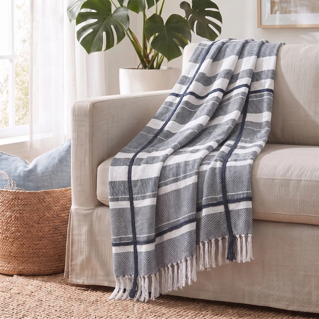 Sedgeswell Blue Throw Blanket - Image 10