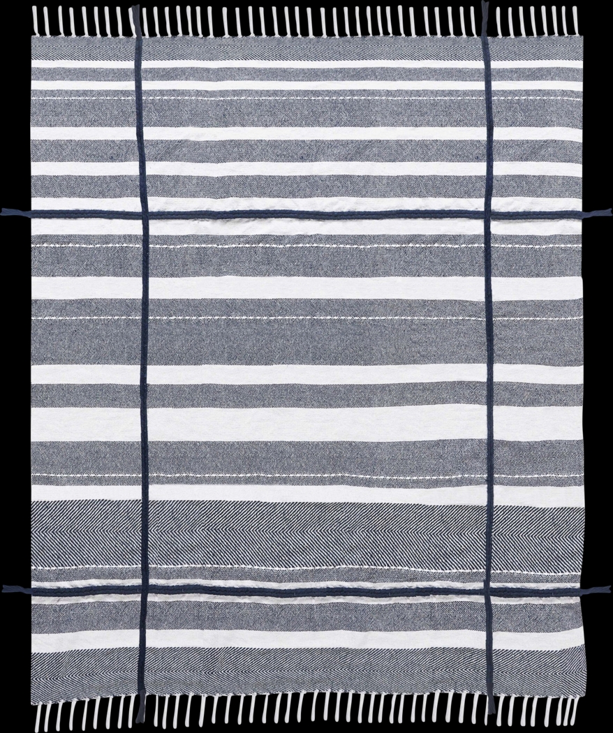 Sedgeswell Blue Throw Blanket - Thumbnail - Image 1