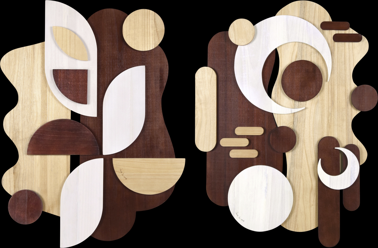 Sedillo Brown Wall Decor, Set of 2 - Thumbnail - Image 1