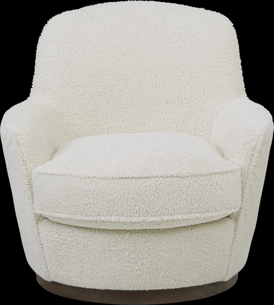 Sedona Ridge White Swivel Chair - Thumbnail - Image 2