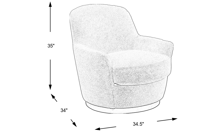 Dimension Image. Please refer to the Dimension Tab on this page for dimension details.