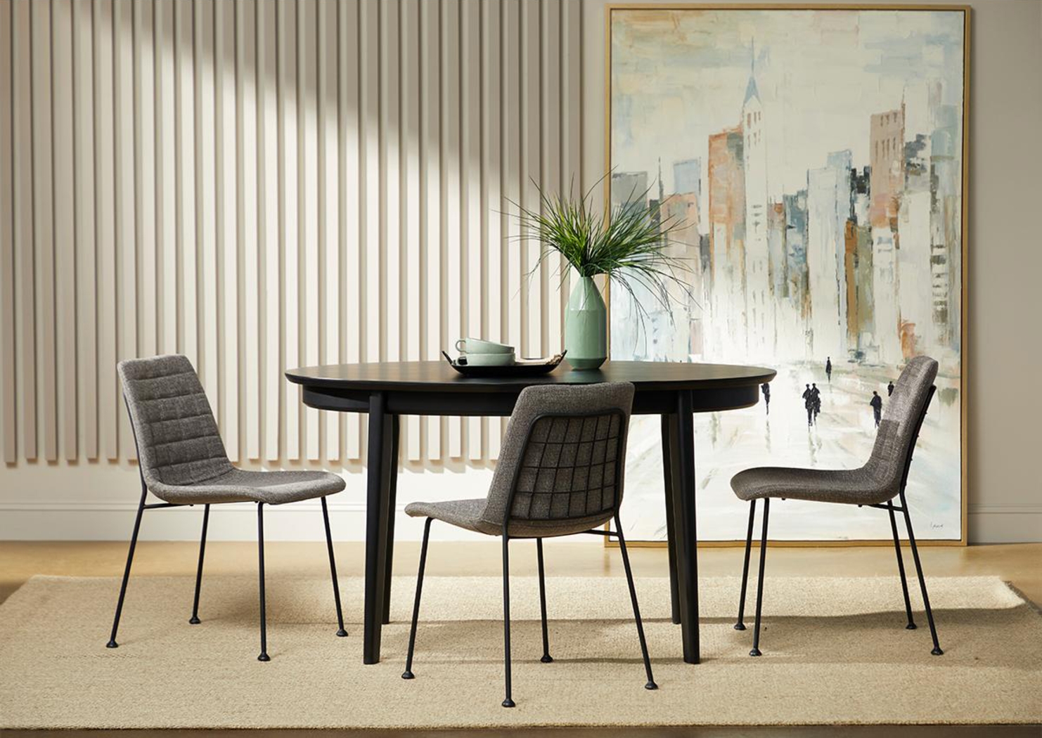 Seeaire Light Gray Side Chair - Thumbnail - Image 2