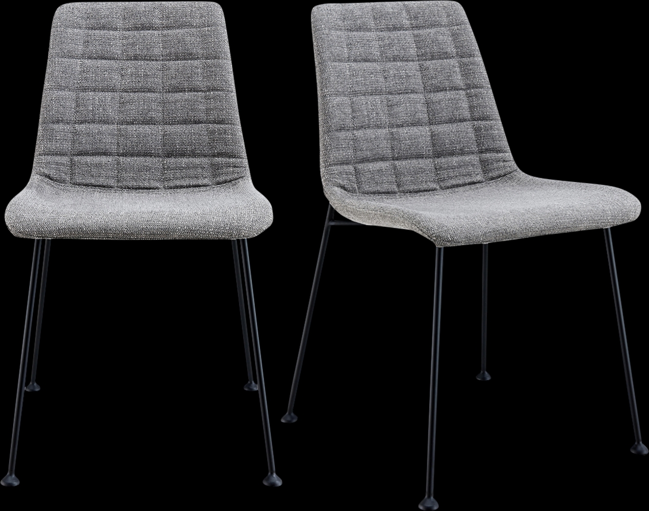 Seeaire Light Gray Side Chair - Thumbnail - Image 5