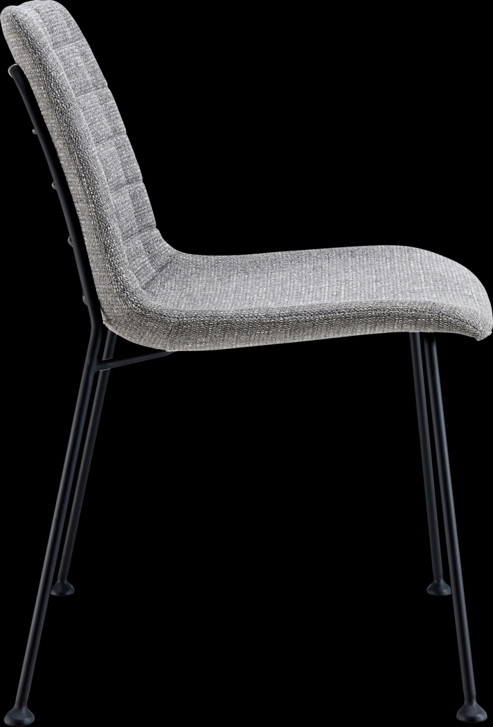 Seeaire Light Gray Side Chair - Thumbnail - Image 6