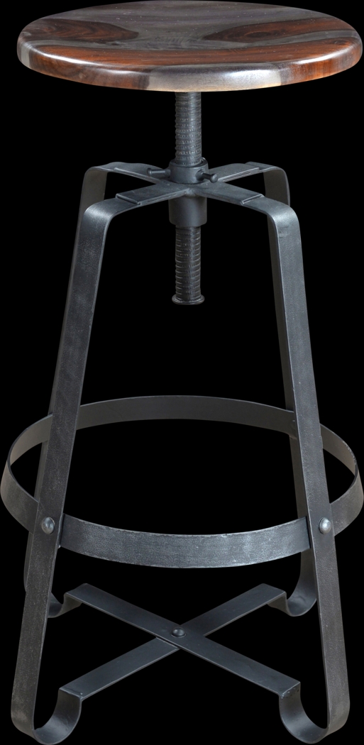 Seekirk Brown Adjustable Barstool - Thumbnail - Image 2