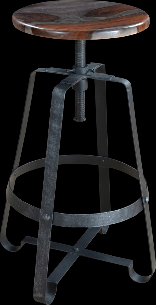 Seekirk Brown Adjustable Barstool - Thumbnail - Image 1