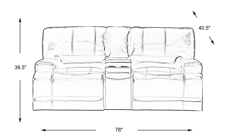 Dimension Image. Please refer to the Dimension Tab on this page for dimension details.