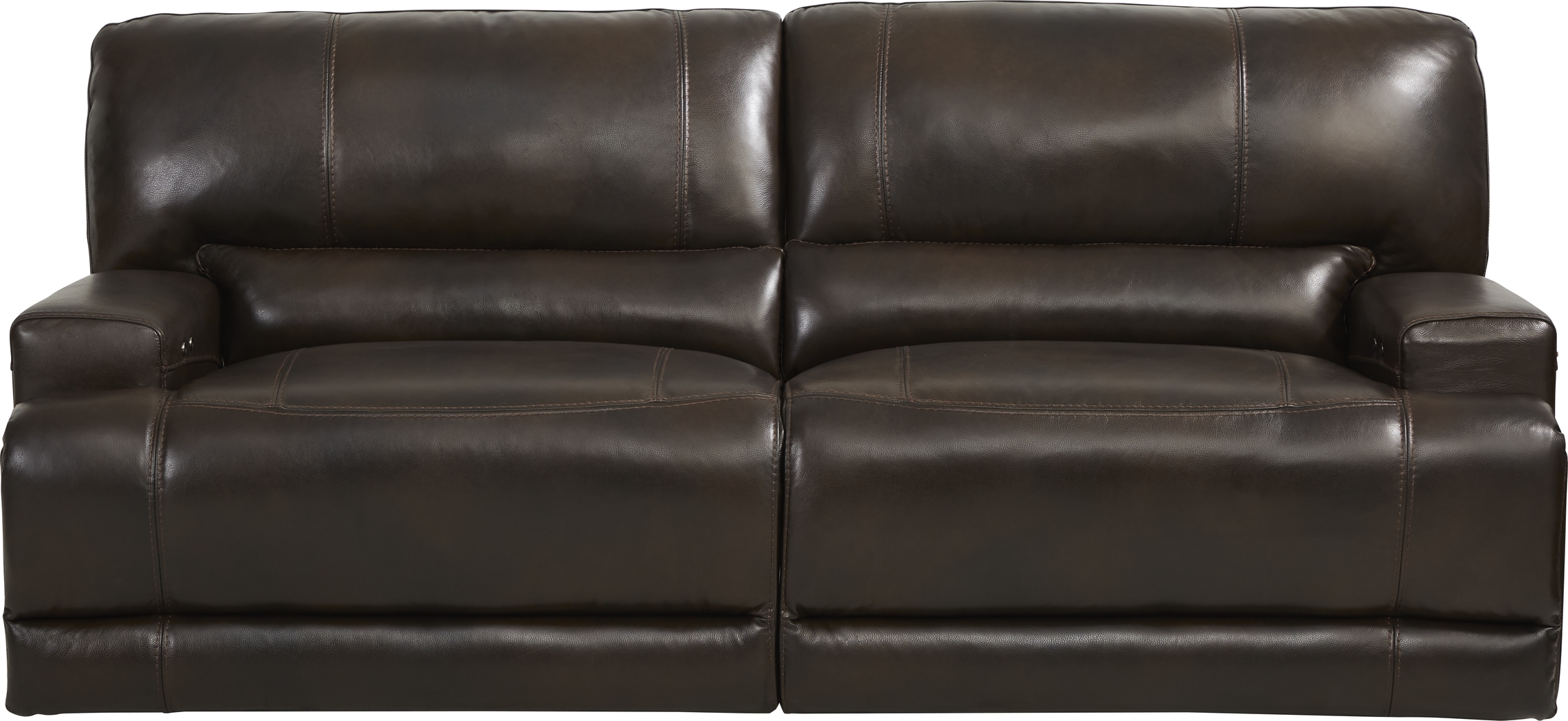 Sefara Chocolate Leather 5 Pc Power Reclining Living Room - Thumbnail - Image 2