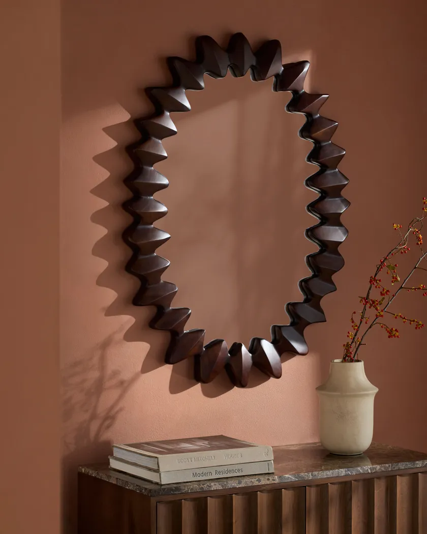 Sefik Brown Mirror - Thumbnail - Image 2