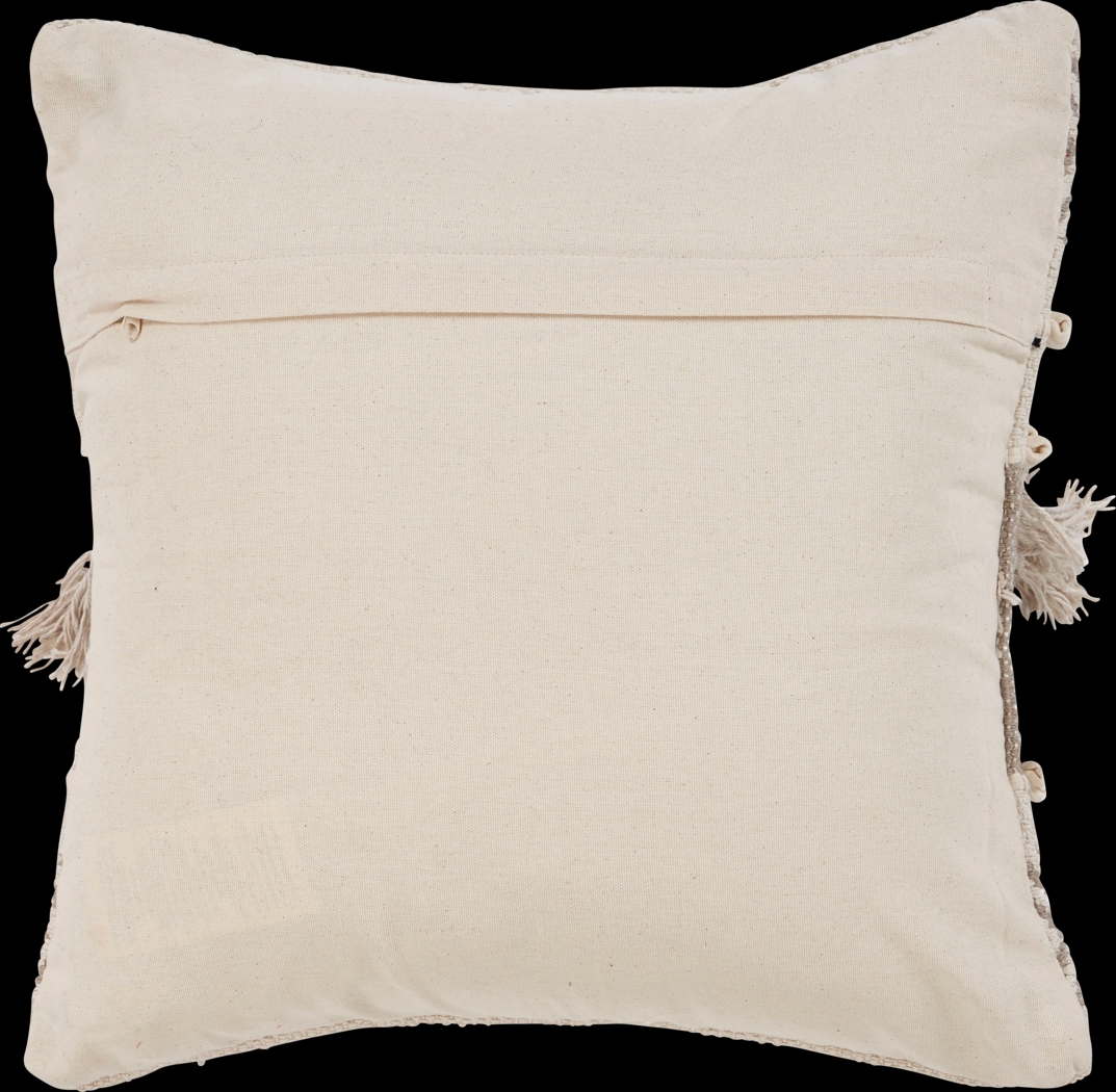 Sefora Beige Accent Pillow Set of 2 - Thumbnail - Image 4