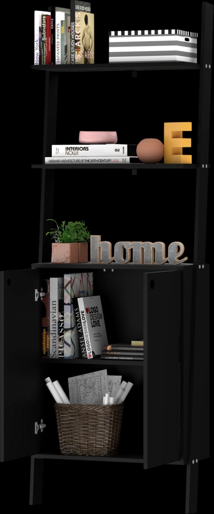 Sefton Black Bookcase - Thumbnail - Image 2