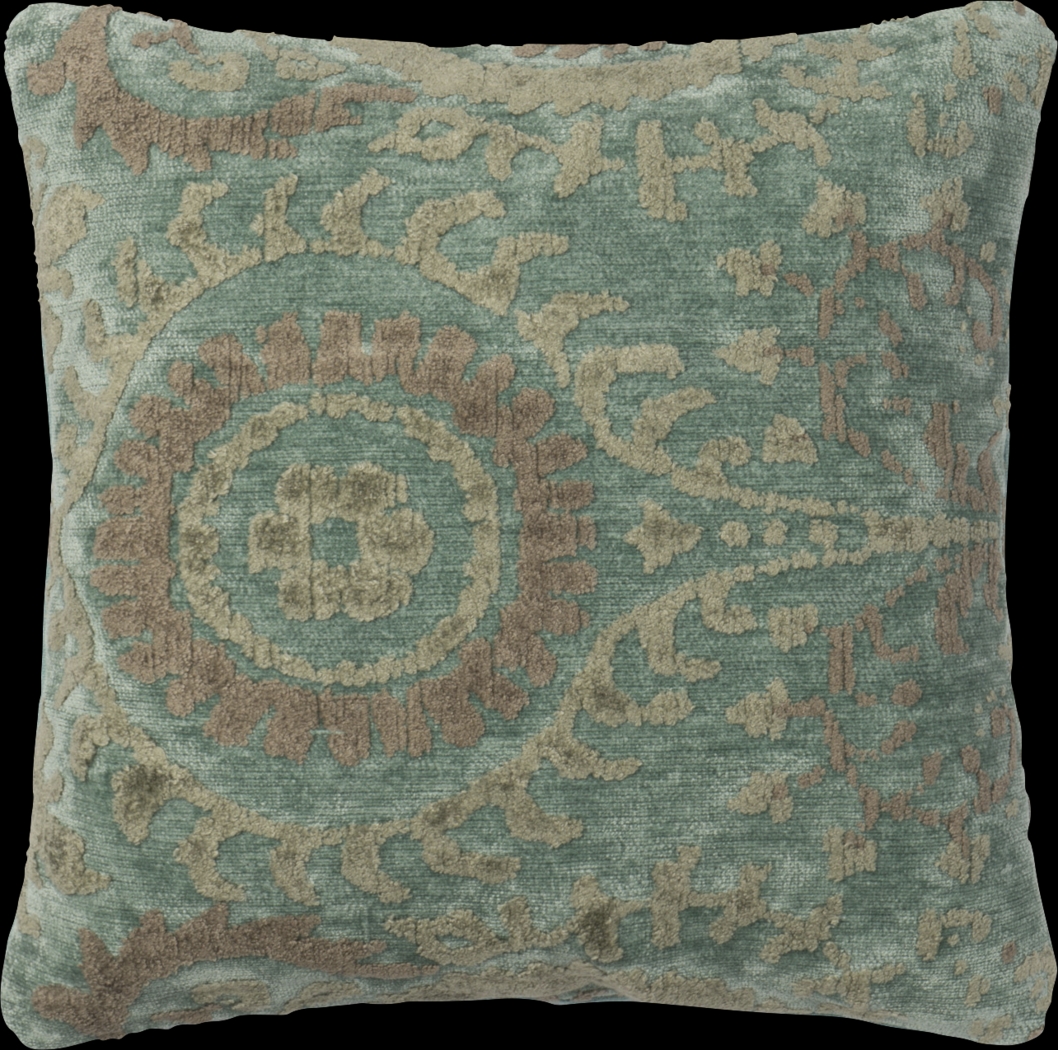 Seguin Green Accent Pillow - Thumbnail - Image 1