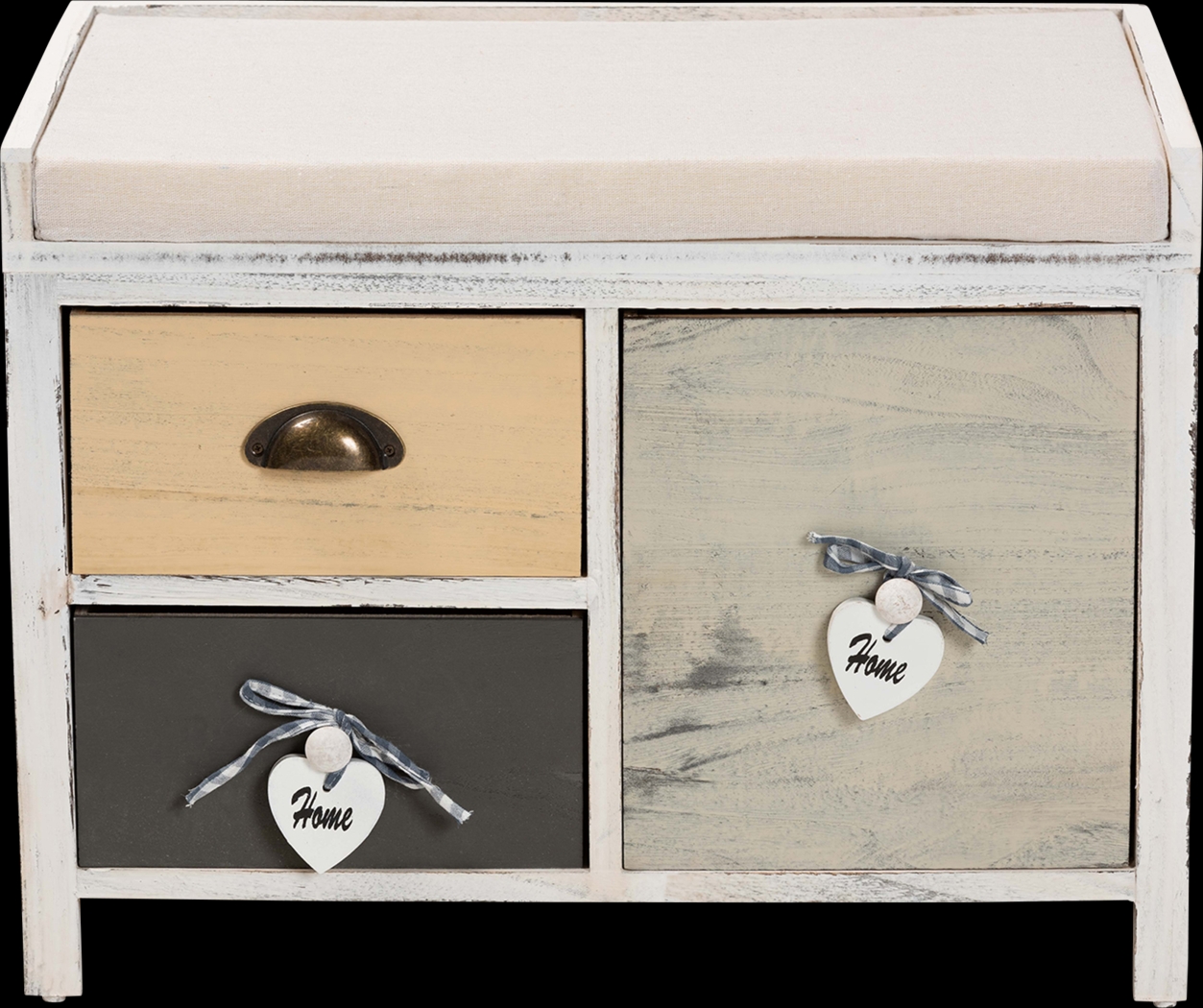 Seigle Beige Storage Bench - Thumbnail - Image 4