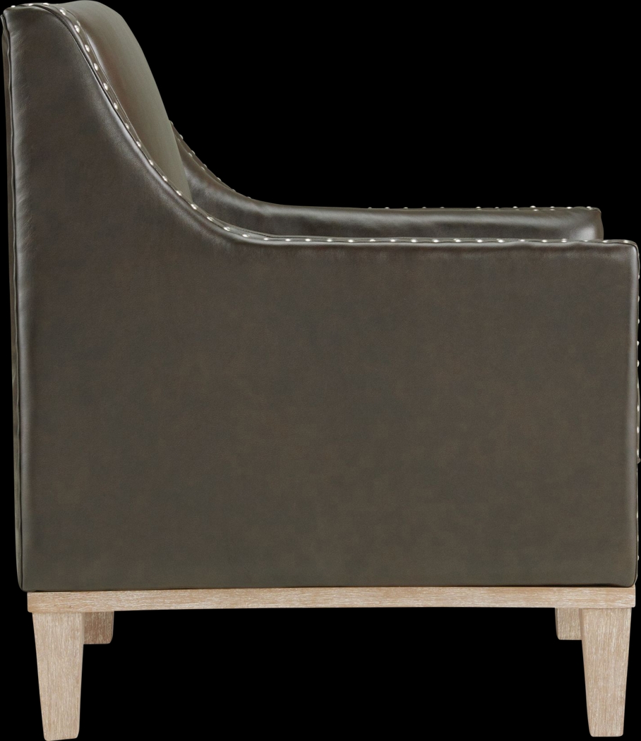 Seiner I Brown Accent Chair - Thumbnail - Image 3