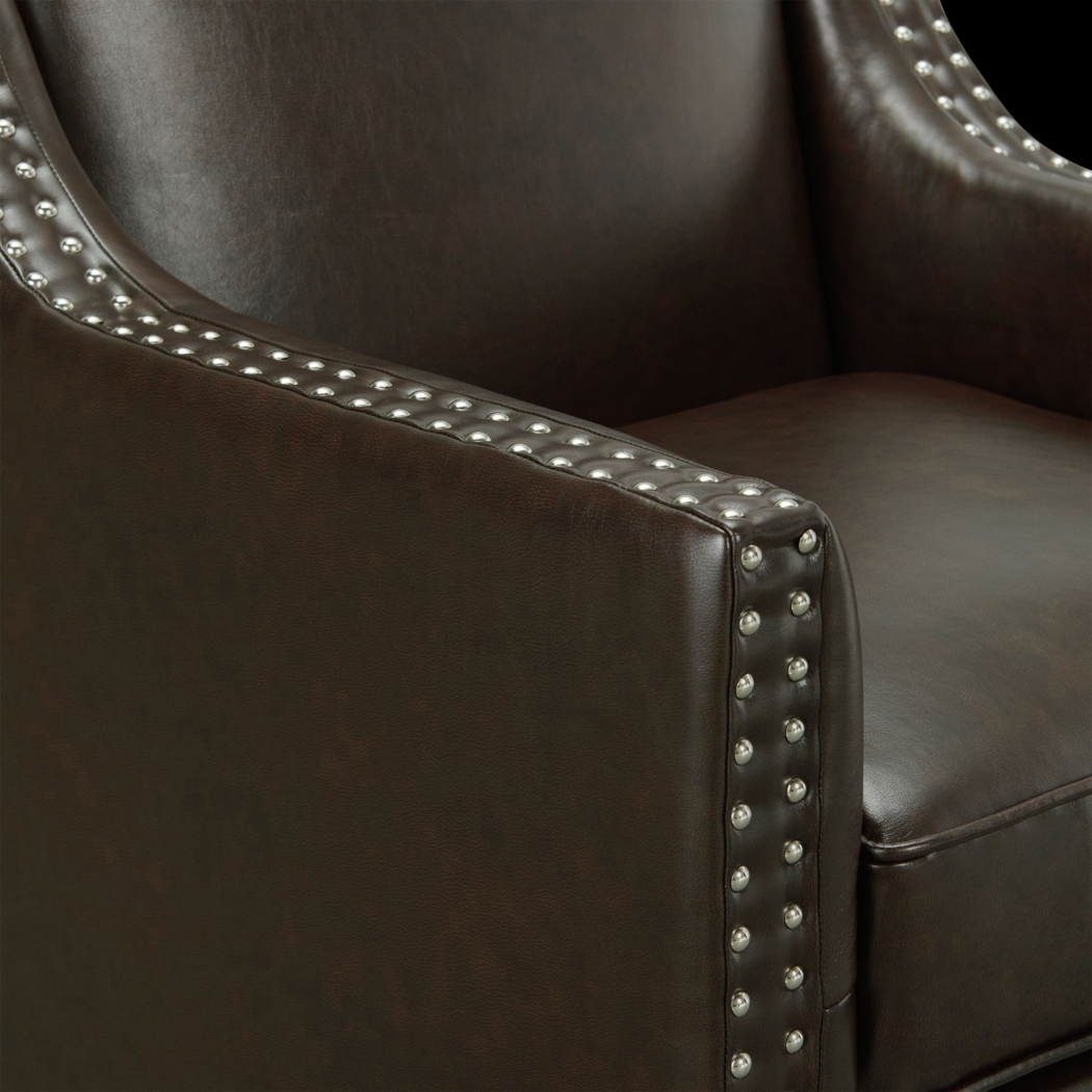 Seiner I Brown Accent Chair - Thumbnail - Image 8