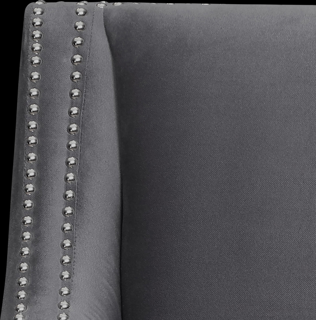Seiner II Charcoal Accent Chair - Thumbnail - Image 7