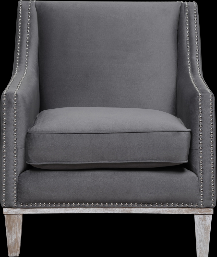 Seiner II Charcoal Accent Chair - Thumbnail - Image 9