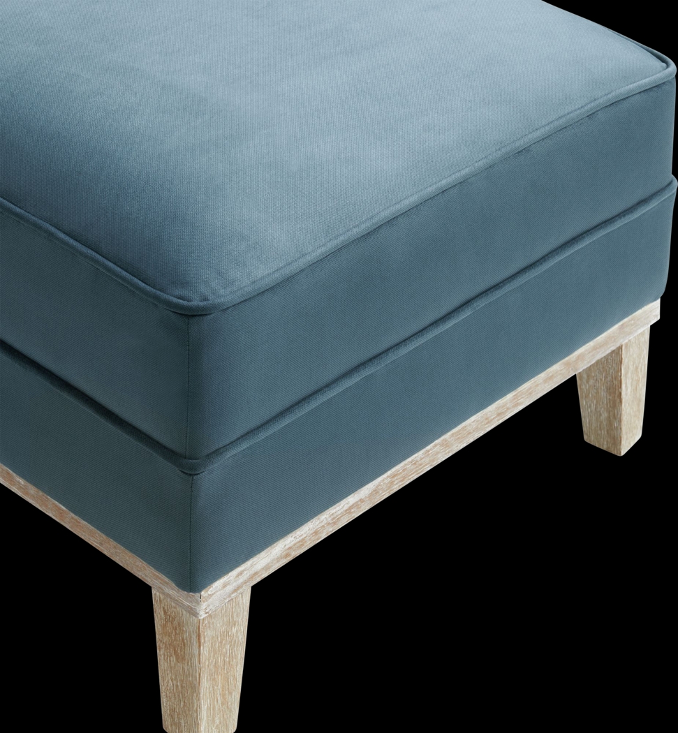 Seiner II Navy Ottoman - Thumbnail - Image 3