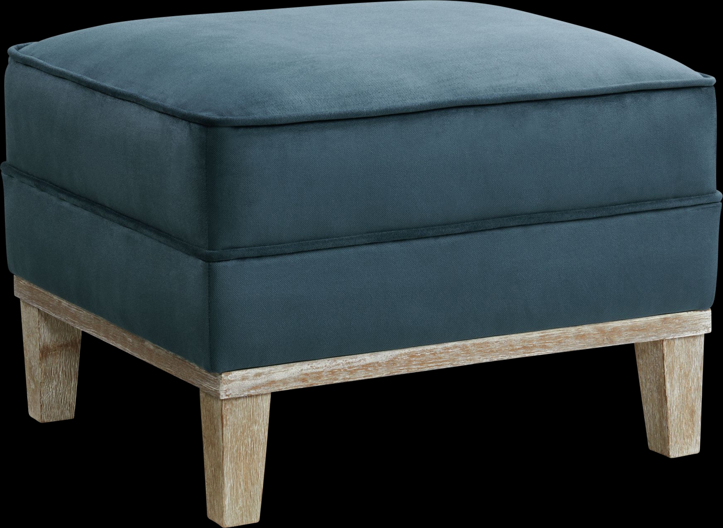 Seiner II Navy Ottoman - Thumbnail - Image 1