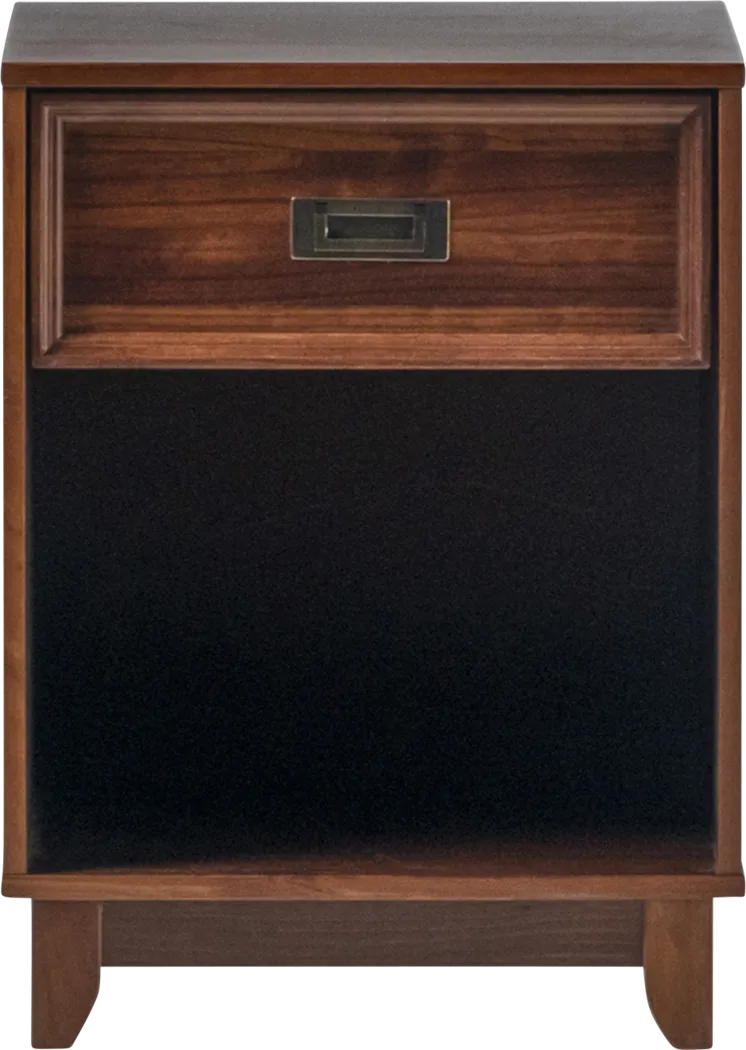 Seinfield Walnut Nightstand - Thumbnail - Image 3