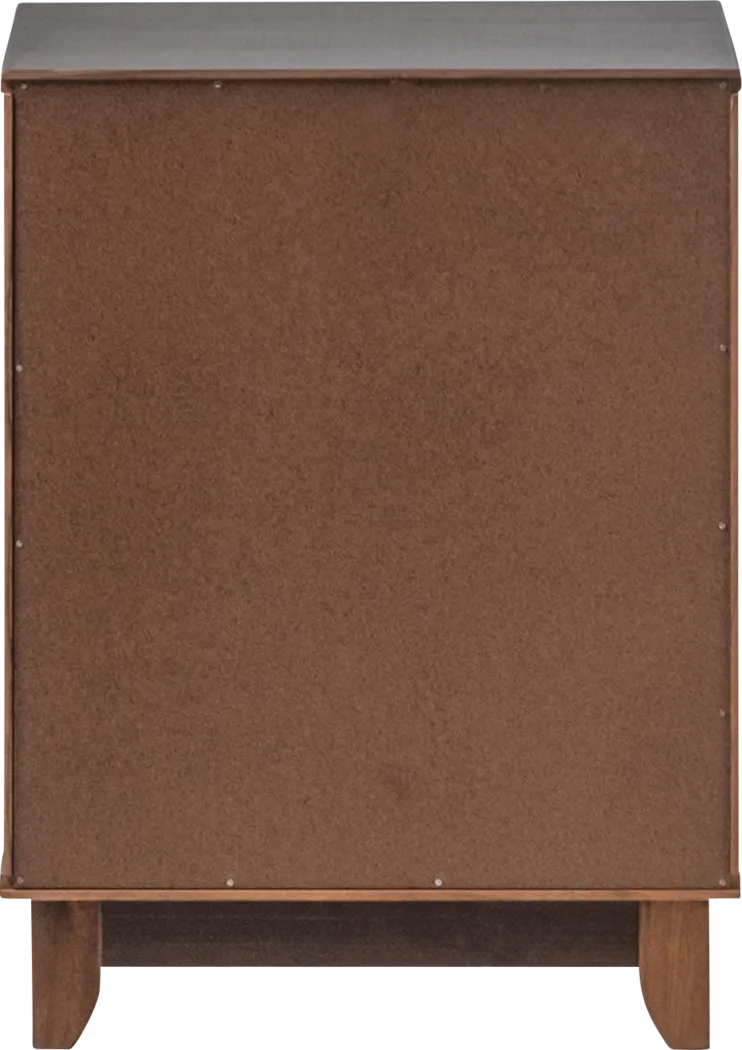 Seinfield Walnut Nightstand - Thumbnail - Image 4