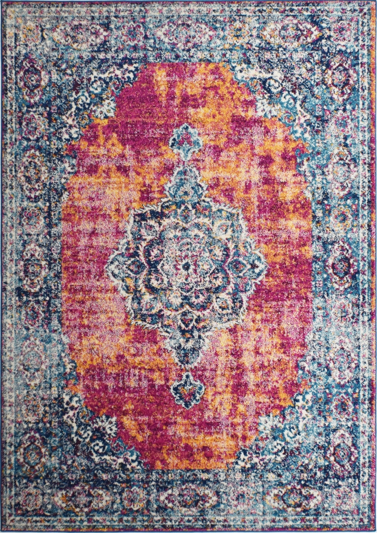 Sejun Red 5' x 7' Rug - Thumbnail - Image 1