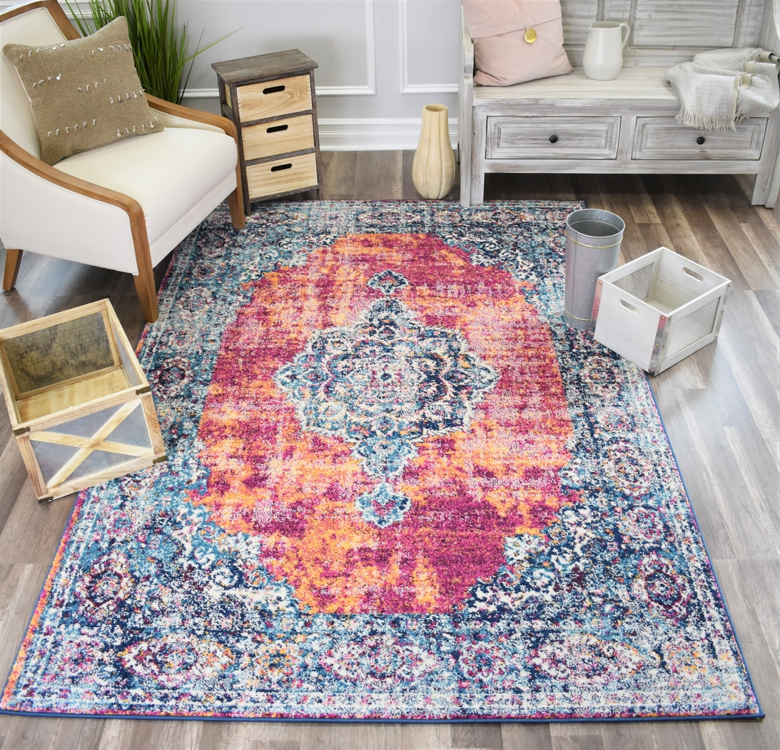 Sejun Red 8' x 10' Rug - Thumbnail - Image 3