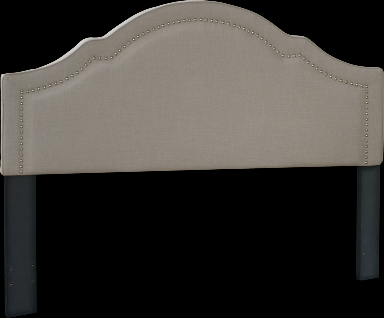 Seldalia Gray King Upholstered Headboard - Thumbnail - Image 1