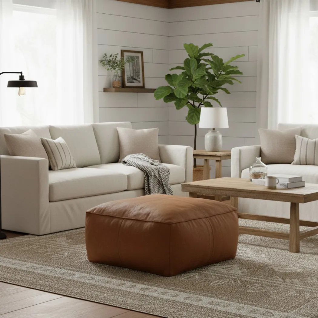 Selde Camel Ottoman - Thumbnail - Image 2