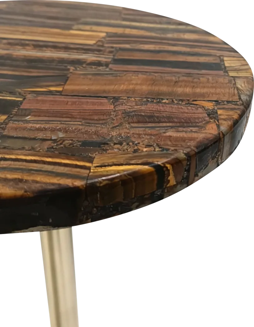 Seleis Brown/Gold Accent Table - Thumbnail - Image 7