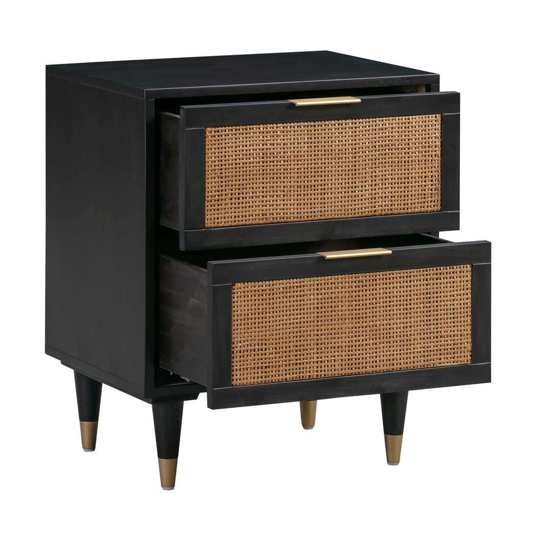 Selera Black Nightstand - Thumbnail - Image 3