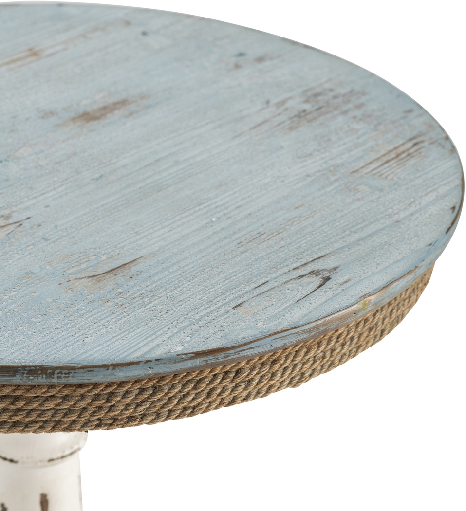 Selia Leah Blue Accent Table - Thumbnail - Image 2