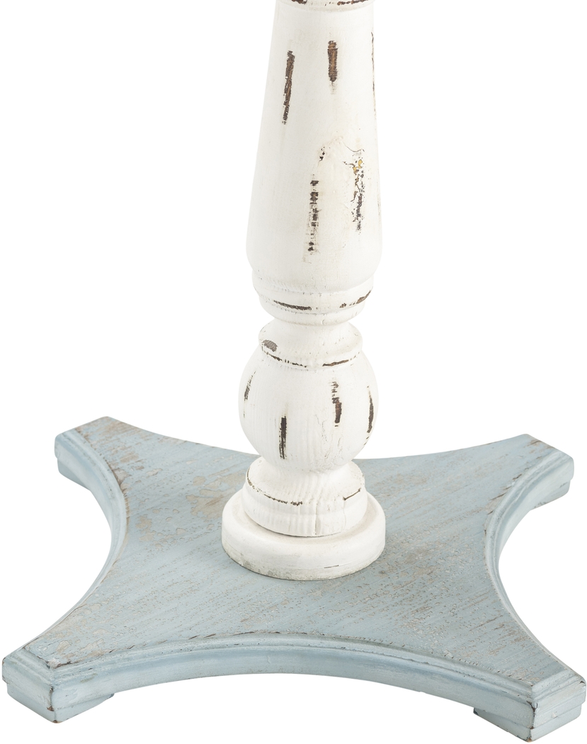 Selia Leah Blue Accent Table - Thumbnail - Image 3